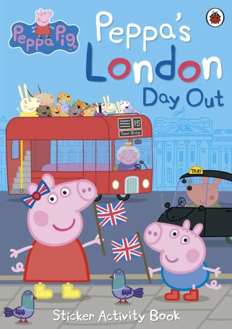 KNYGA Peppa Pig Staff Peppa Pig: Peppa's London Day Out Sticker Activity Book