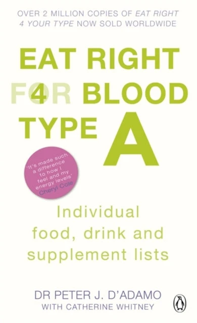 KNYGA Peter J Dadamo Eat Right for Blood Type A