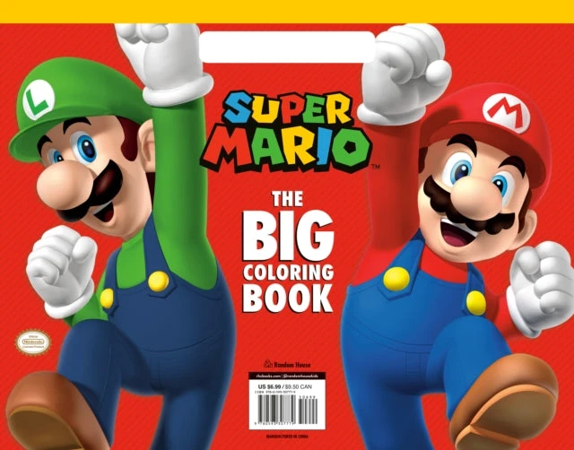 KNYGA Random House Super Mario: The Big Coloring Book (Nintendo®)
