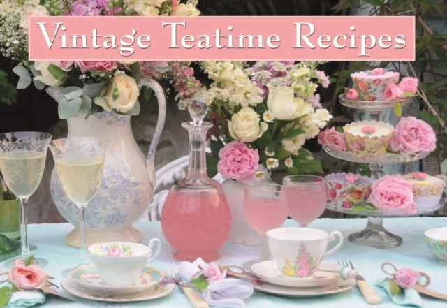 KNYGA Salmon Vintage Teatime Recipes