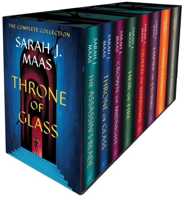 KNYGA Sarah J Maas Maas Sarah J Throne of Glass Hardcover Box Set