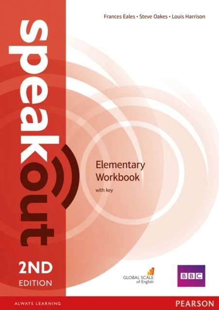 KNYGA Longman Pearson „Speakout Elementary“ 2-ojo leidimo darbaknygė su raktu