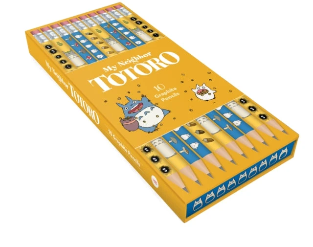 KNYGA Studio Ghibli Mano kaimynas Totoro 10 grafitinių pieštukų