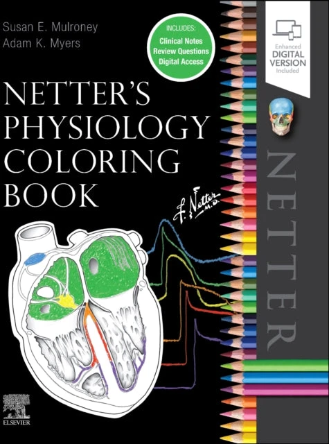 KNYGA Susan Mulroney Netter's Physiology Coloring Book