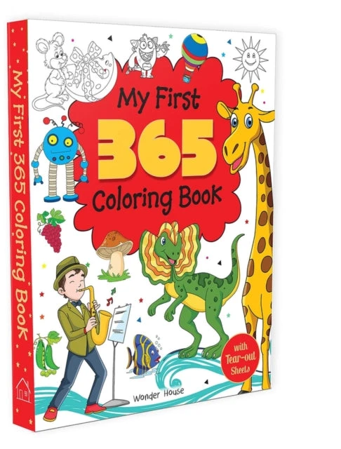KNYGA Wonder House Books My First 365 Coloring Book