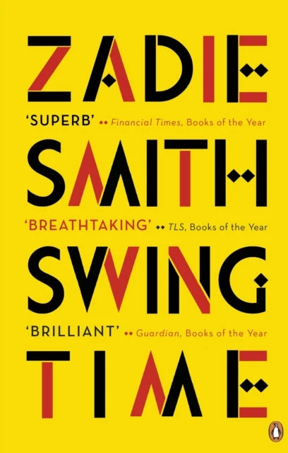 KNYGA Zadie Smith Swing Time, LONGLISTED for the Man Booker Prize 2017