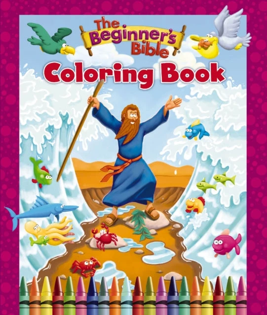 KNYGA Zonderkidz Staff Beginner's Bible Coloring Book