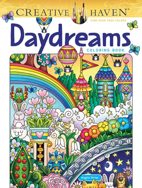 KNYGA Angela Porter Creative Haven Daydreams Coloring Book