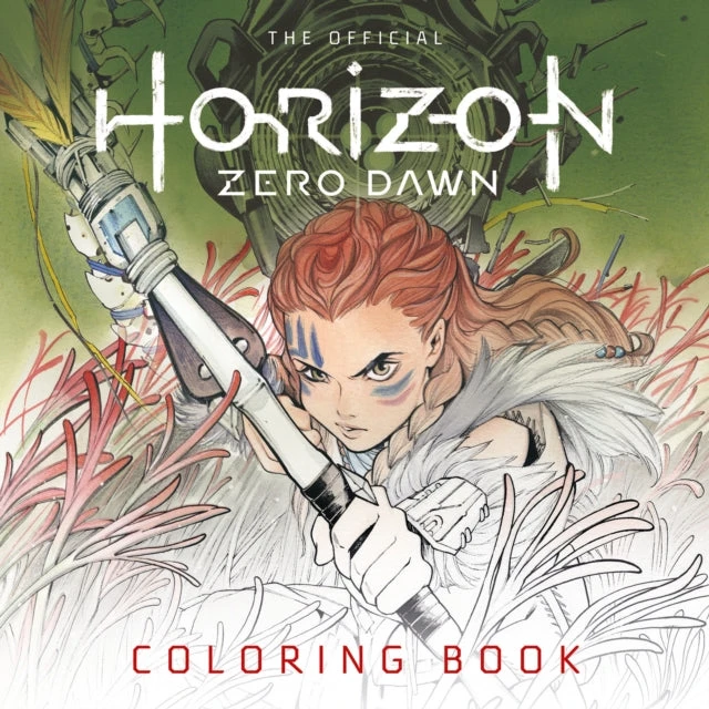 KNYGA Ann Maulina Official Horizon Zero Dawn Coloring Book
