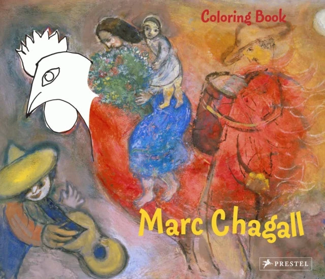 KNYGA Bookshop Coloring Book Chagall