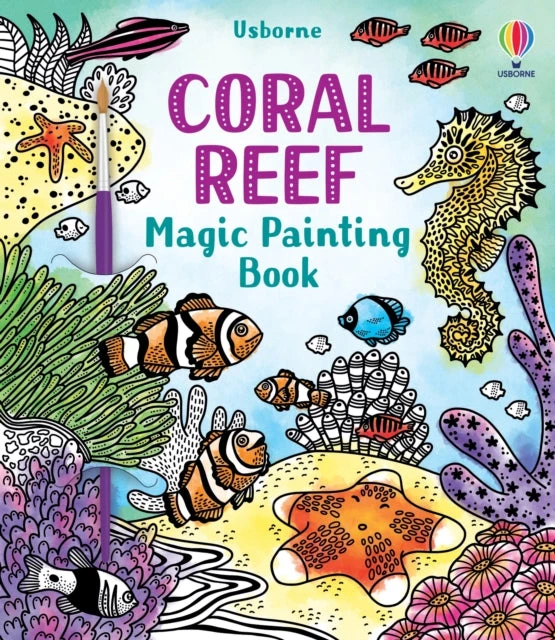 KNYGA Bookshop Coral Reef Magic Painting Book