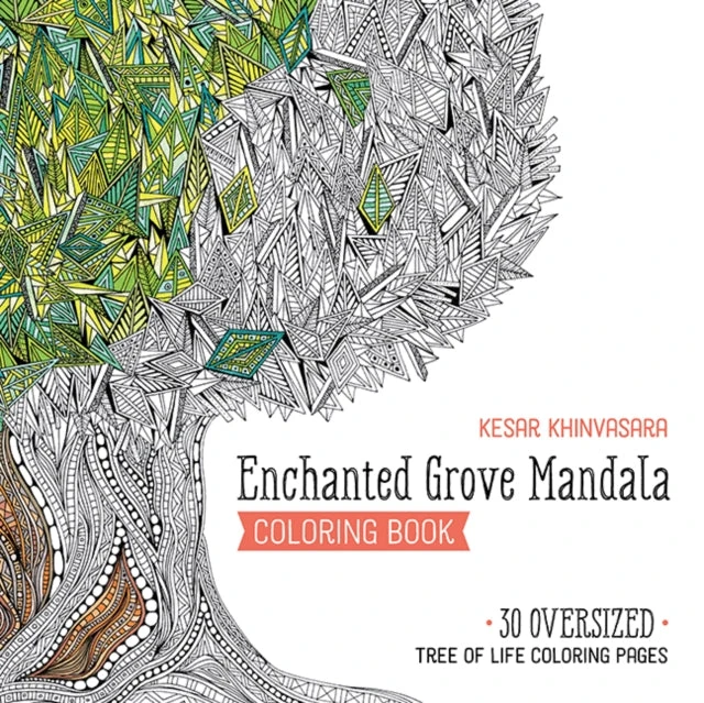 KNYGA Bookshop Enchanted Grove Mandala Coloring Book