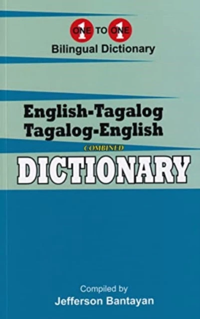 KNYGA Bookshop English-Tagalog &amp; Tagalog-English One-to-One Dictionary