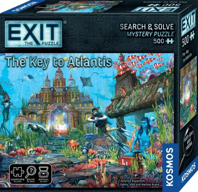 Bookshop Kosmos EXIT JIGSAW: The Key to Atlantis