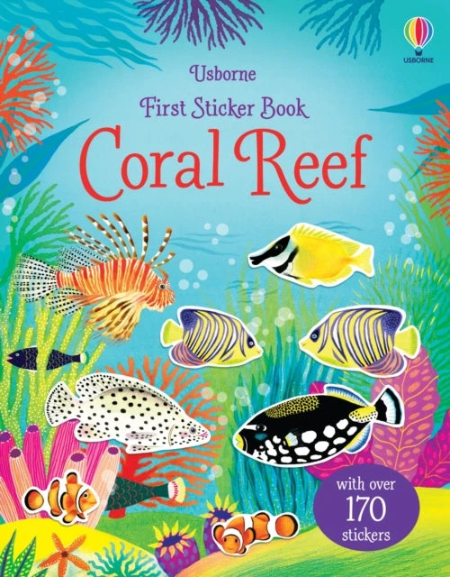 KNYGA Bookshop First Sticker Book Coral Reef