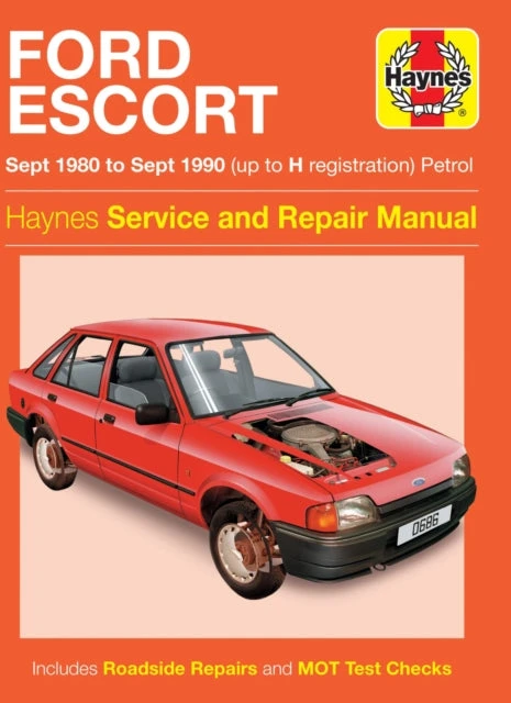 KNYGA Bookshop Ford Escort Petrol (Sept 80 - Sept 90) Haynes Repair Manual