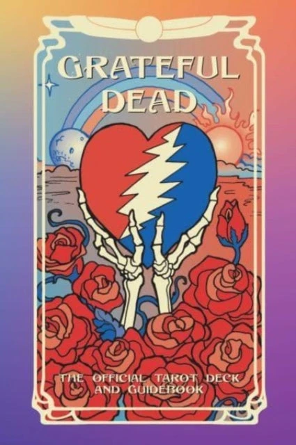 Insight Editions Grateful Dead taro kaladė su vadovu – 78 kortos, oficiali kolekcinė