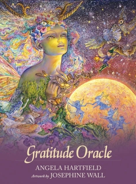 KNYGA Blue Angel Mėlyna Angel Mėlyna Angel Gratitude Oracle Kortos