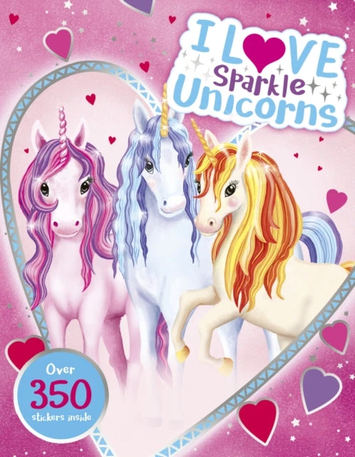 KNYGA Bookshop I Love Sparkle Unicorns! Activity Book