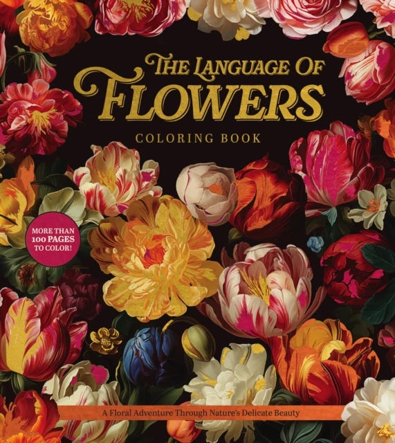 KNYGA Bookshop Language of Flowers Coloring Book