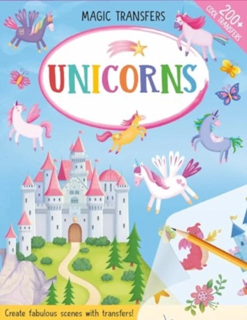 KNYGA Bookshop Magic Transfers - Unicorns