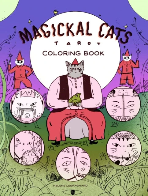 KNYGA Bookshop Magickal Cats Tarot Coloring Book