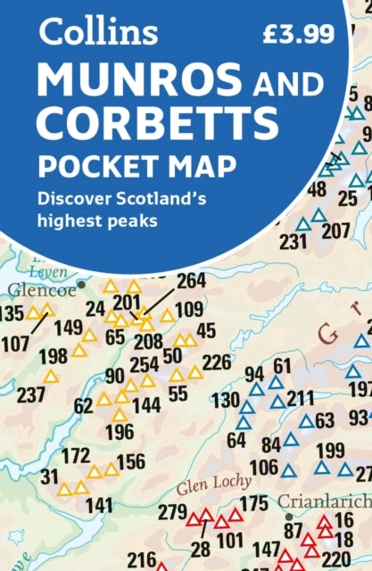 KNYGA Bookshop Munros and Corbetts Pocket Map