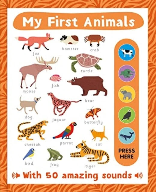 KNYGA Autumn Publishing "My First Animals", 24+ mėn.