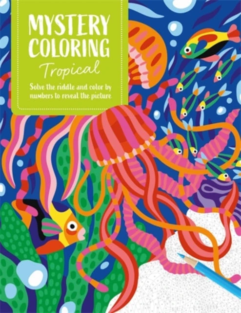 KNYGA Bookshop Mystery Coloring Tropical