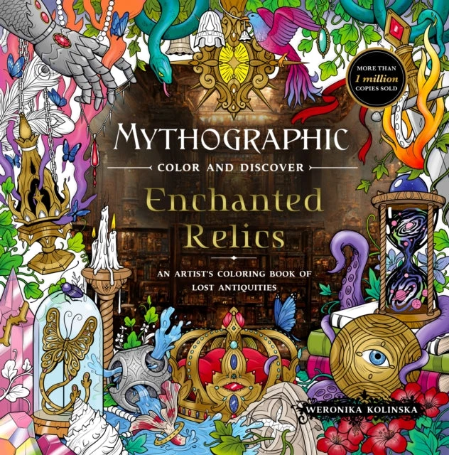 KNYGA Bookshop Mythographic Color and Discover: Enchanted Relics