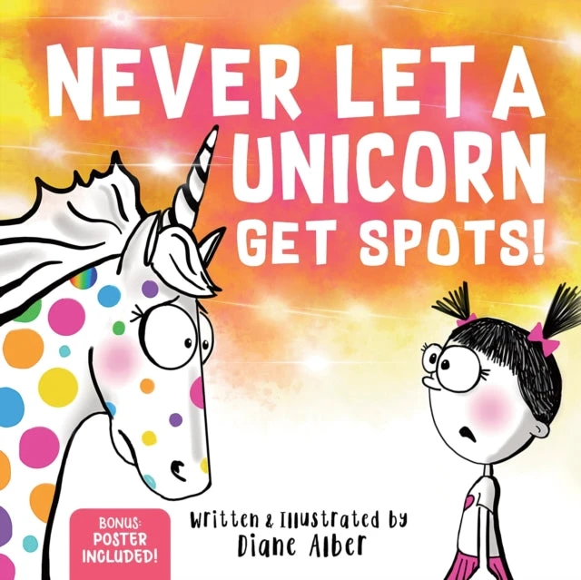 KNYGA Bookshop Never Let a Unicorn Get Spots
