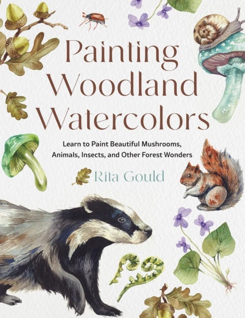 KNYGA Bookshop Painting Woodland Watercolors