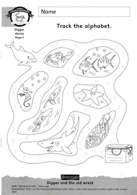 KNYGA Bookshop Storyworlds Yr1/P2 Stage 5, Animal World, Workbook ( 8 Pack)