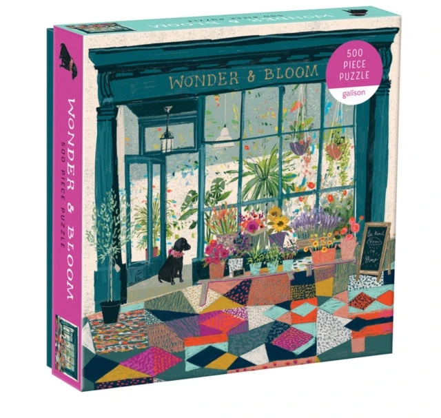 Dėlionė Bookshop Wonder & Bloom 500 Piece Puzzle