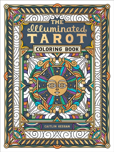 KNYGA Caitlin Keegan Illuminated Tarot Coloring Book