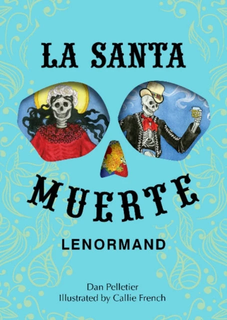 KNYGA Schiffer Publishing La Santa Muerte Lenormand Taro kortos