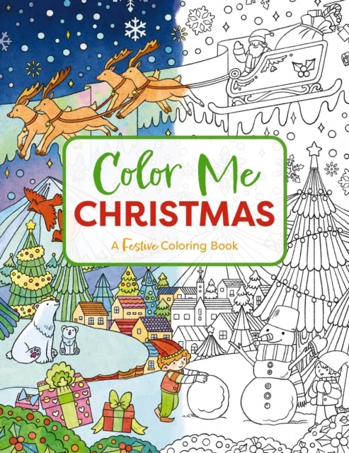 KNYGA Cider Mill Press Color Me Christmas