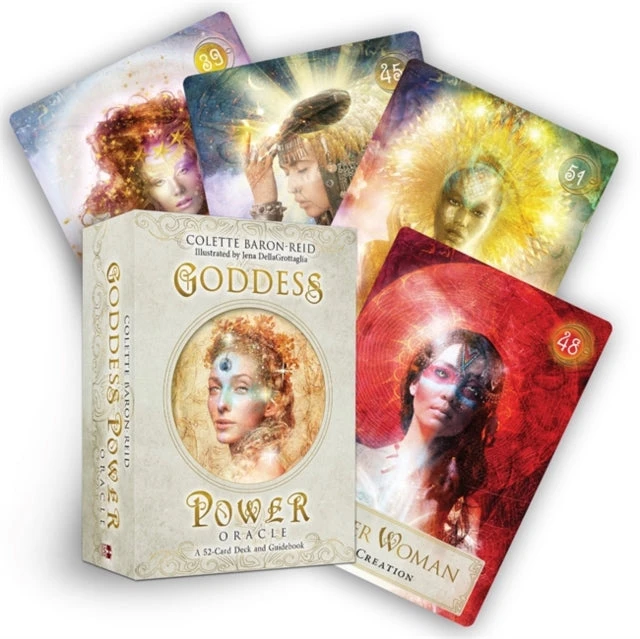 Hay House Goddess Power Oracle Kortos (Mažesnė Versija)