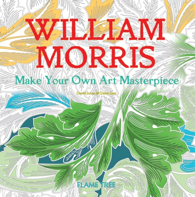 KNYGA Daisy Seal William Morris (Meno spalvinimo knygelė), Sukurk savo meno šedevrą
