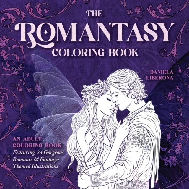 KNYGA Daniela Liberona Romantasy Coloring Book