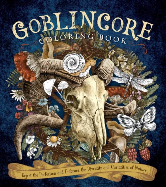 KNYGA Editors of Chartwell Books Goblincore Coloring Book