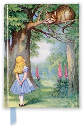 „Flame Tree Studio“ John Tenniel: Alisa ir Češyro katinas (kišeninis užrašų knygelė su blizgia danga)