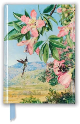 „Flame Tree Studio“ Kew sodų Marianne North: Lapai ir gėlės (kišeninis užrašų knygelė su blizgia danga)