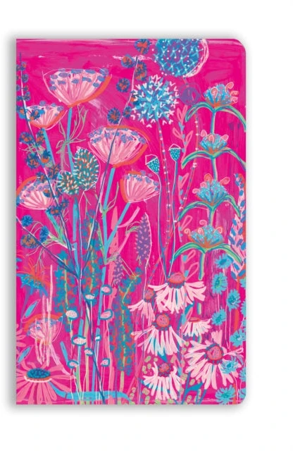 „Flame Tree Studio“ Lucy Innes Williams: Rožinė sodo namelis (liet. „Soft Touch Journal“)