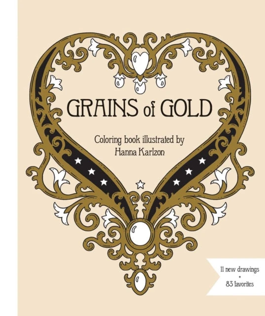 KNYGA Hanna Karlzon Grains of Gold Coloring Book