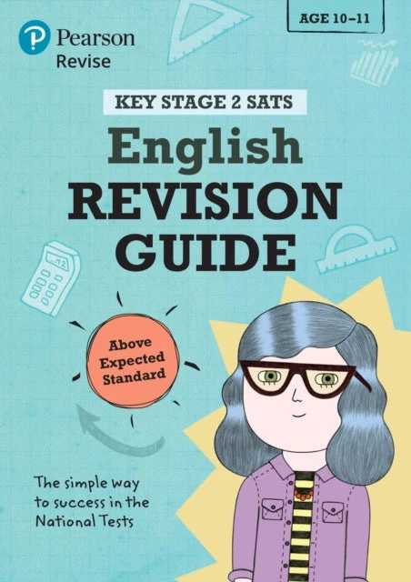 KNYGA Helen Thomson Pearson REVISE Key Stage 2 SATs English Revision Guide Above Expected Standard for 2026, 2027 exams