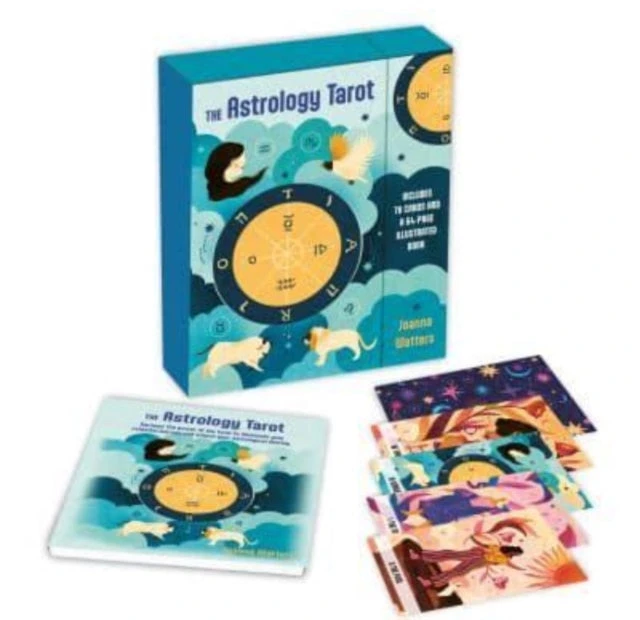 Taro kortų rinkinys - Cico Books Astrologijos Tarot 78 Kortos su Gidu