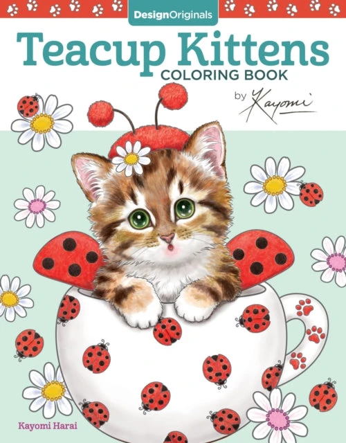 KNYGA Kayomi Harai Teacup Kittens Coloring Book