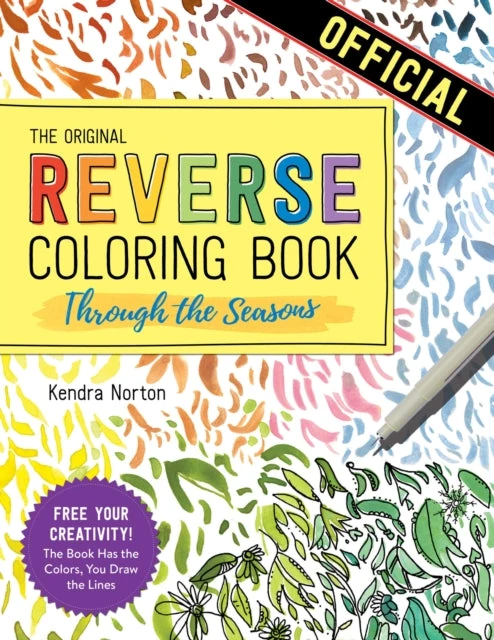 KNYGA Kendra Norton Reverse Coloring Book™: Through the Seasons