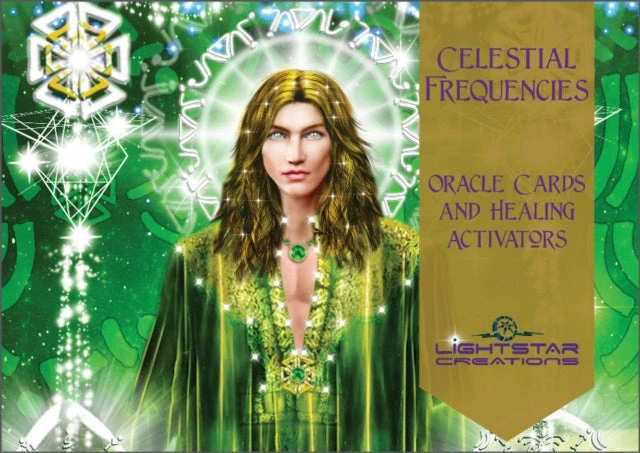 Schiffer Publishing Celestial Frequencies Oracle Cards And Activators Oracle Kortos